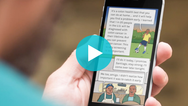 Using texting, stories to increase screening for colorectal cancer